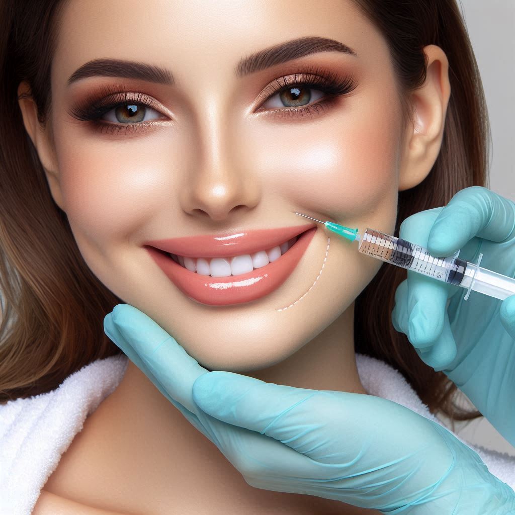 تزریق ژل یا چربی خط لبخند توسط دکتر رضا امیرزرگر فوق تخصص جراحی زیبایی